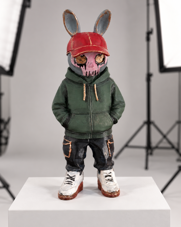 Werk „BaderBunny“ von Ben Waschk
